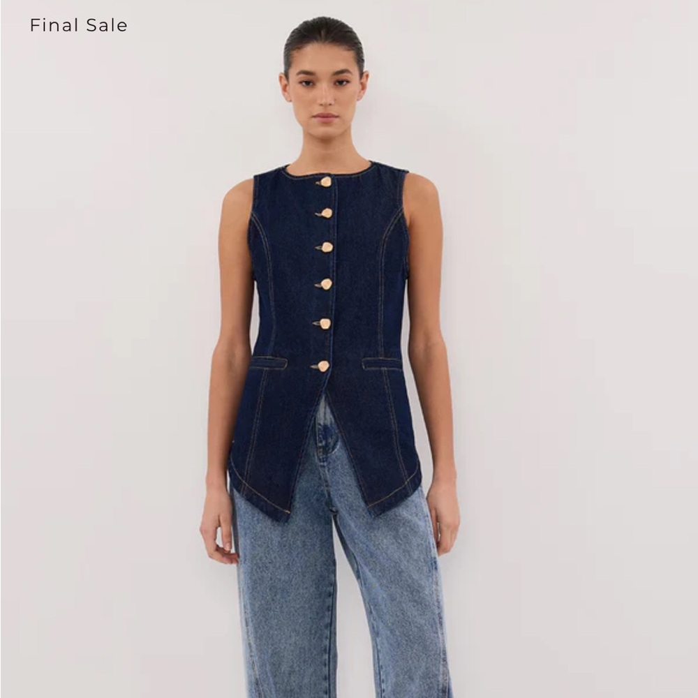 DISSH denim vest